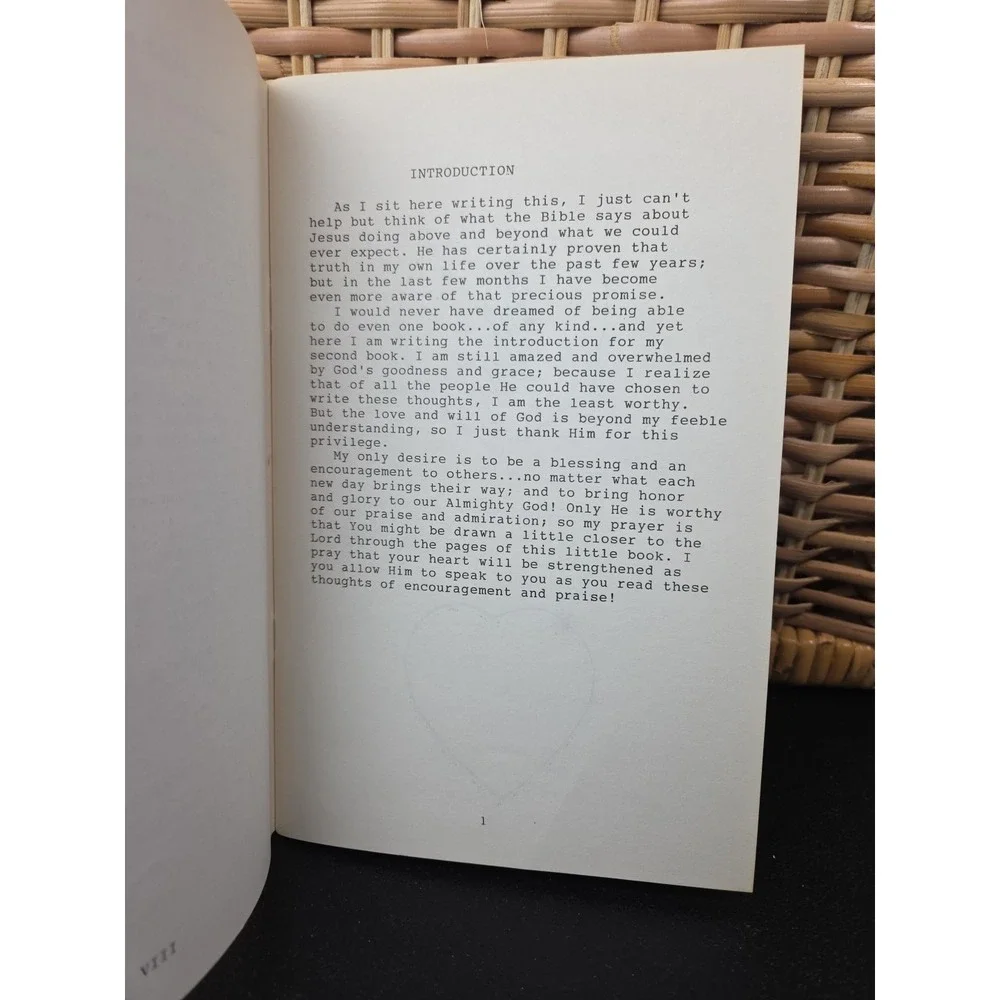 Poems Of Encouragement And Praise Pattie Tucker Cockerham Yadkinville NC Booklet